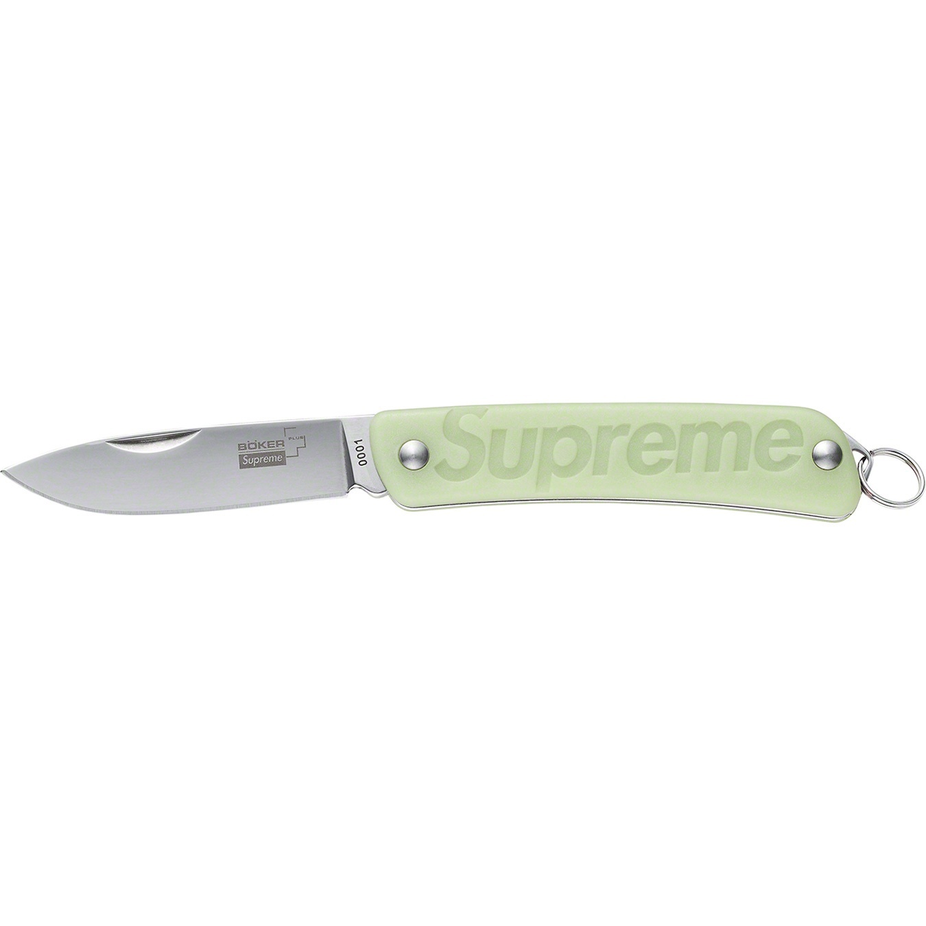 Supreme®/Boker Glow-in-the-Dark Keychain Knife view 4